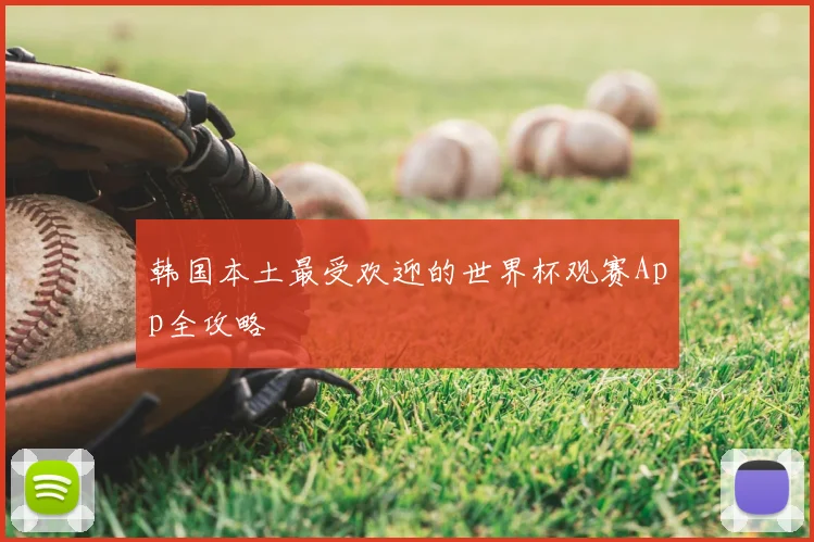 韩国本土最受欢迎的世界杯观赛App全攻略